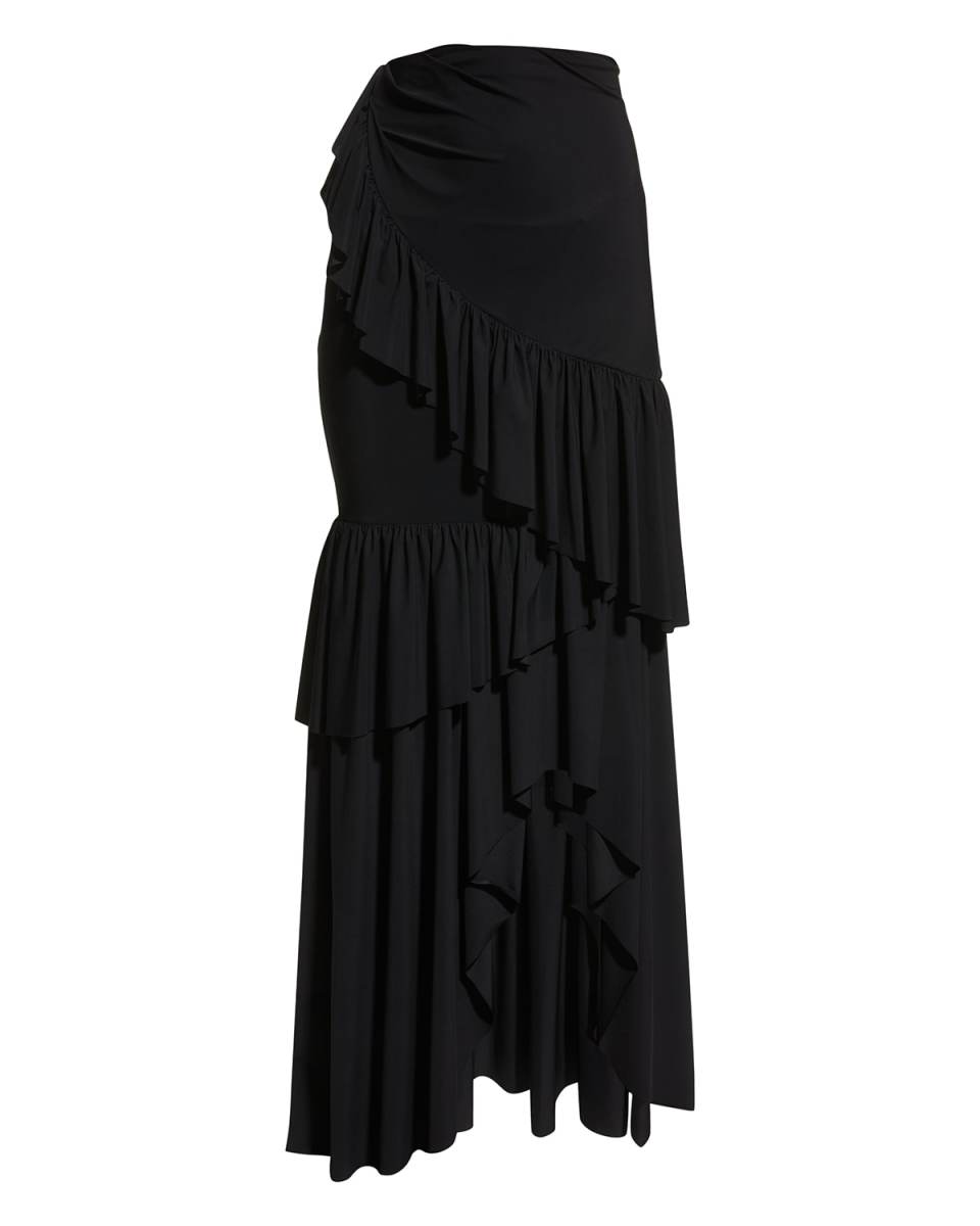 Leonarda Tiered Coverup Maxi Skirt